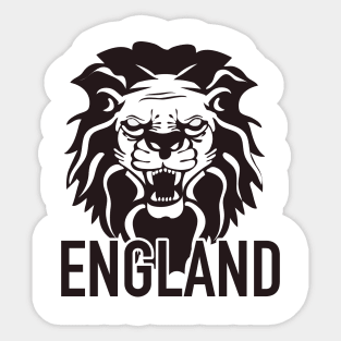 England roaring Lion logo Sticker